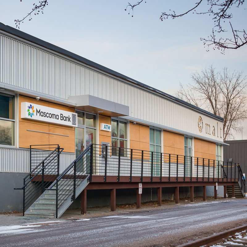 Mascoma Bank on Pine Street in Burlingont, VT