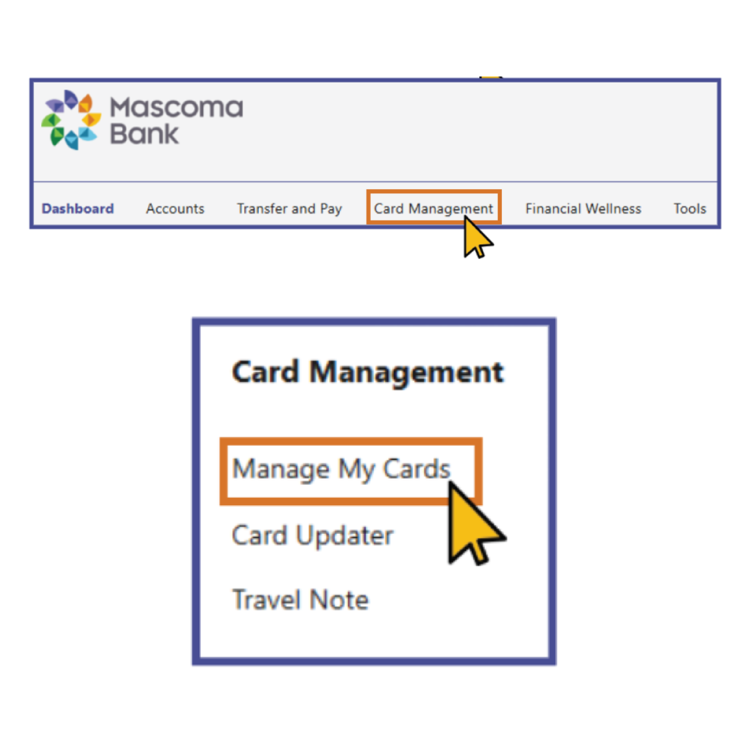 Accessing Card Management