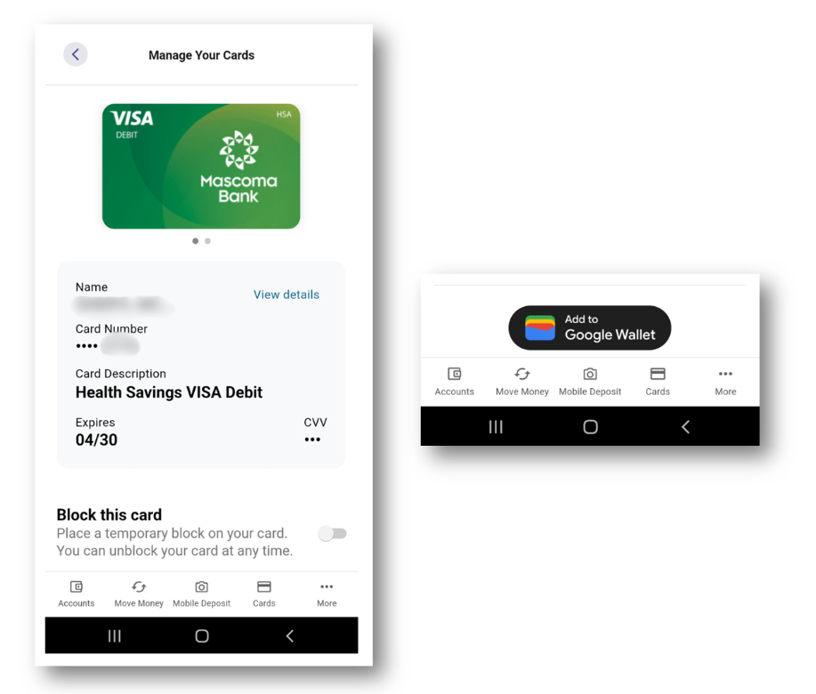 Add to Digital Wallet