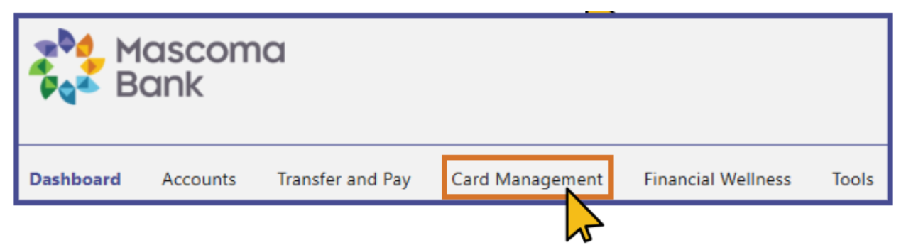 Accounts Menu