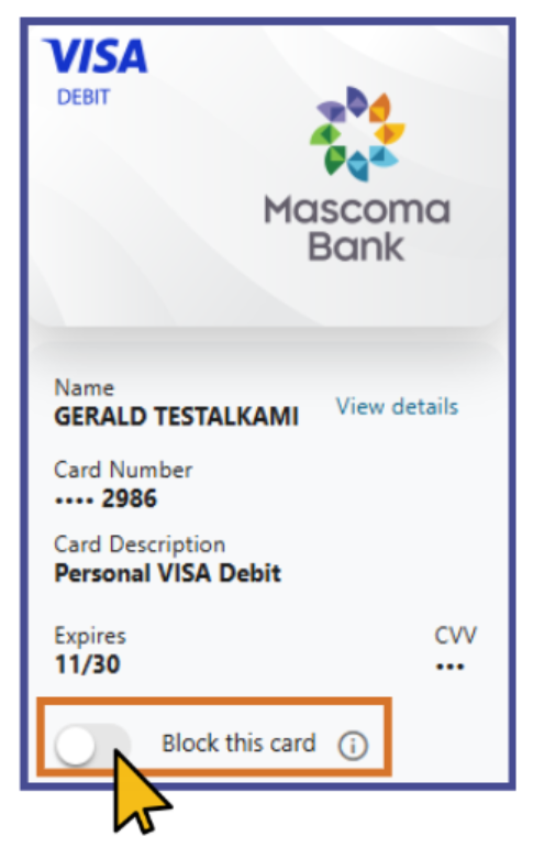 Block Card