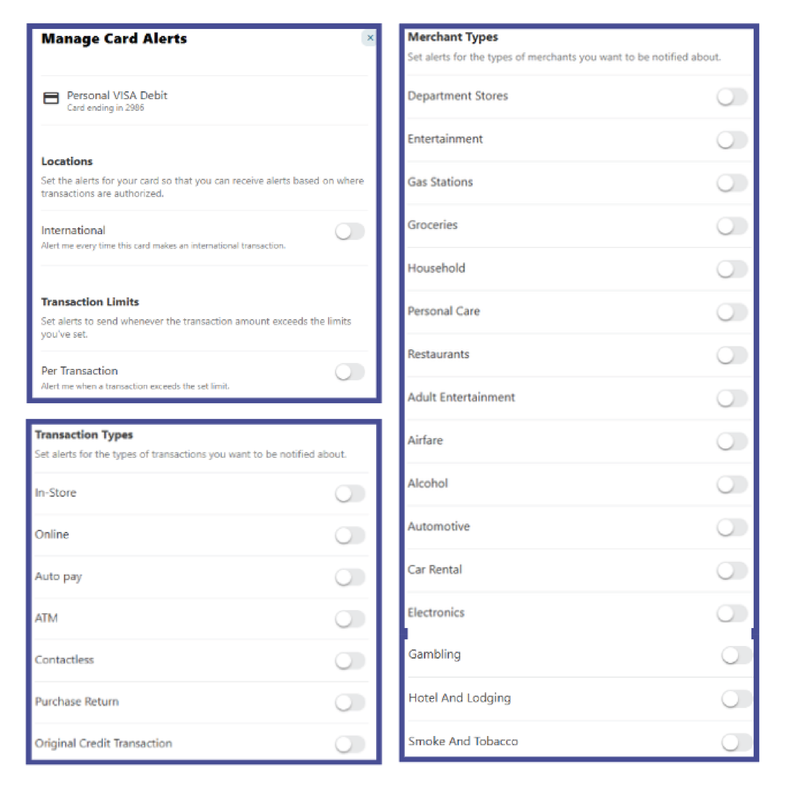 Alert Types