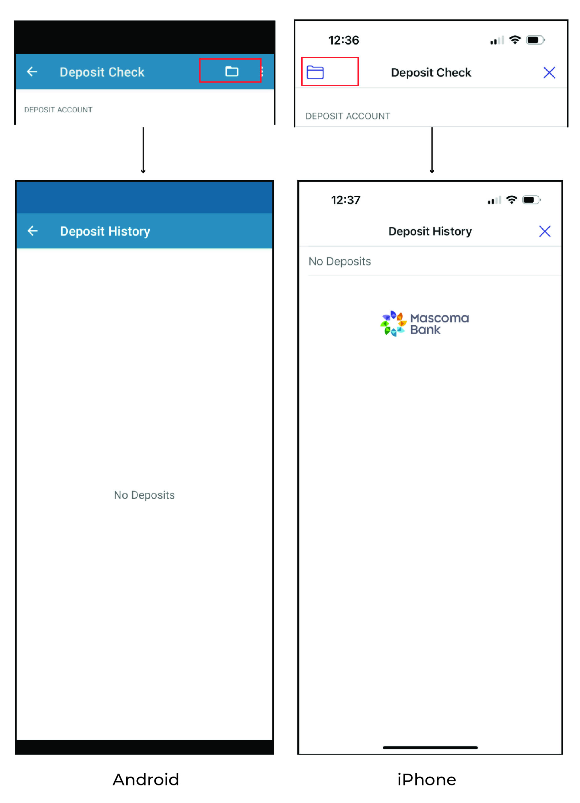 Deposit History
