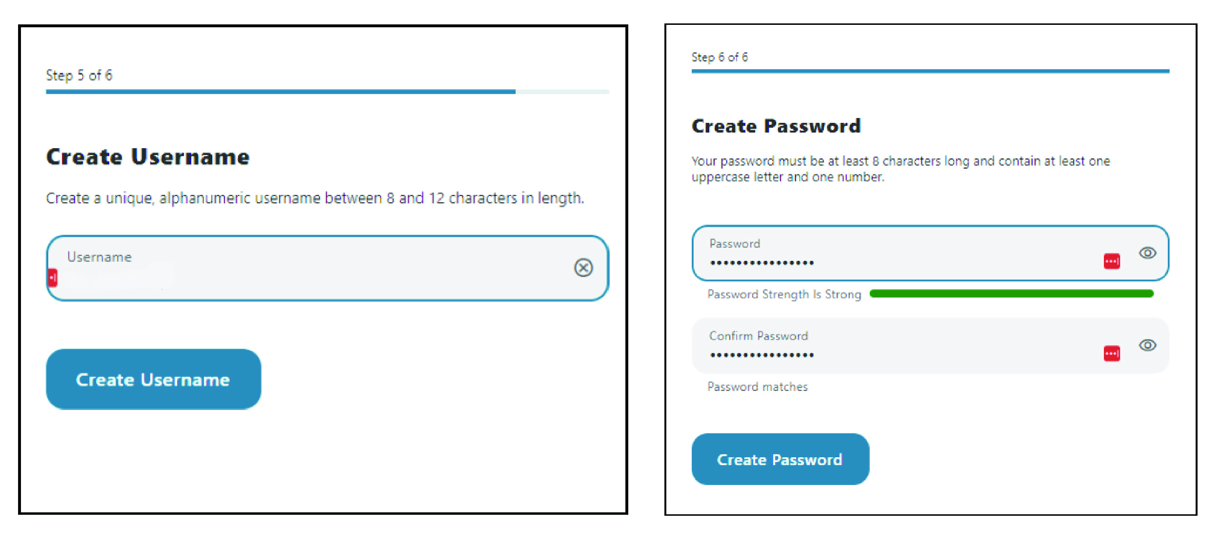 Create Login Credentials