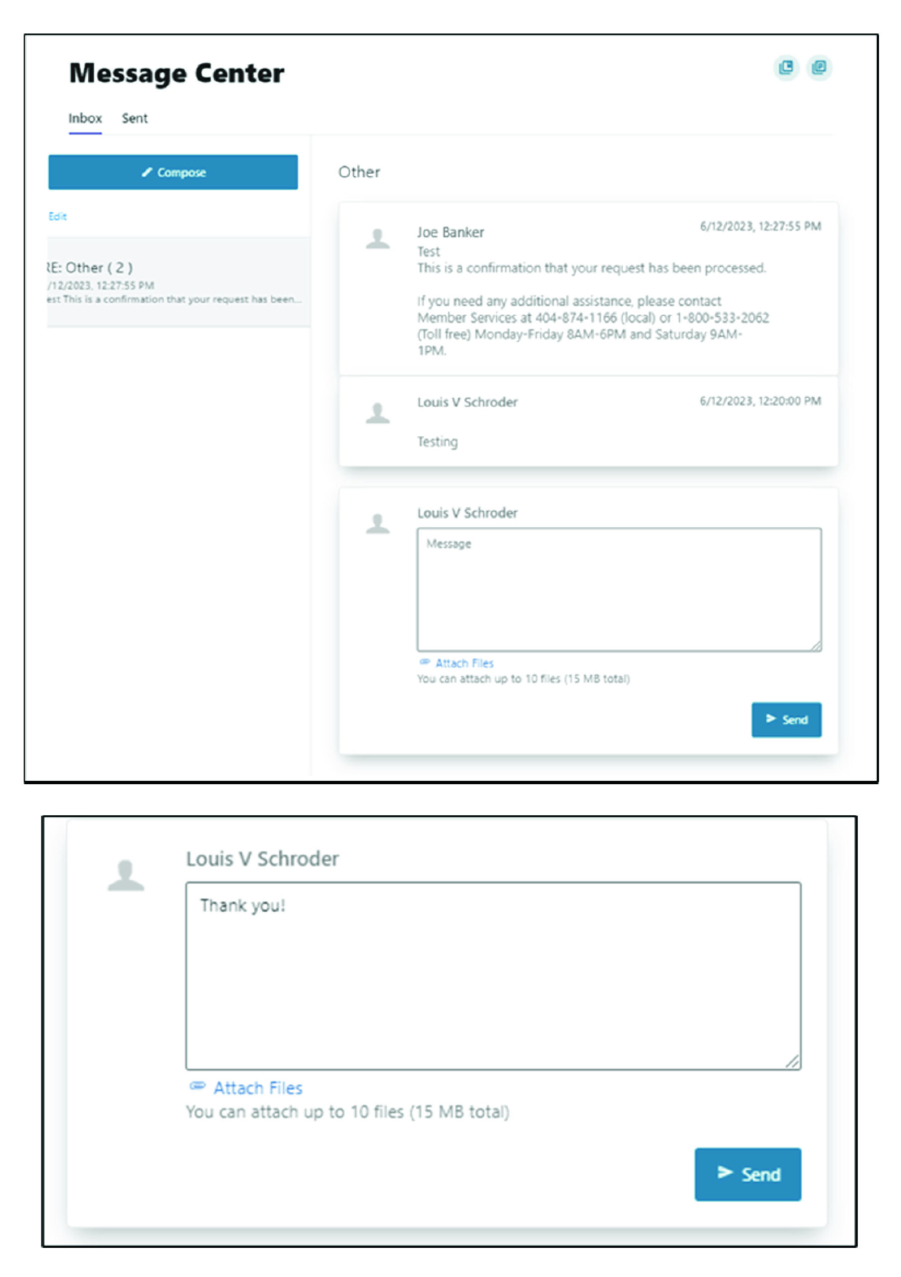Respond to a Message
