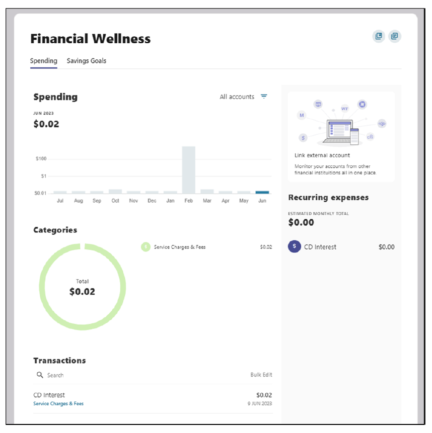 Spending Dashboard