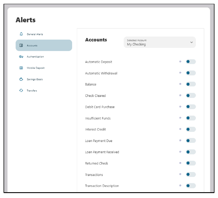 Set Up Alerts