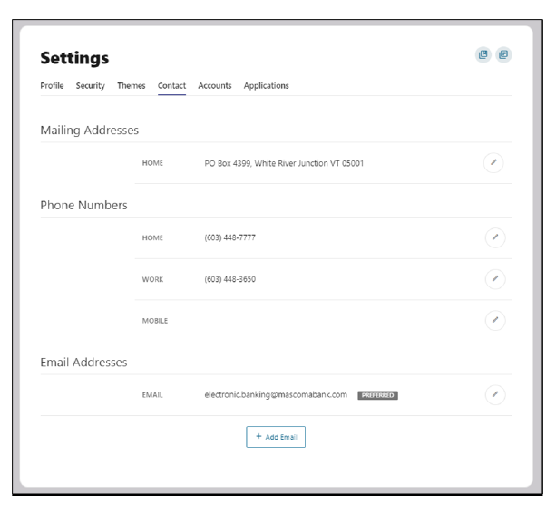 Contact View