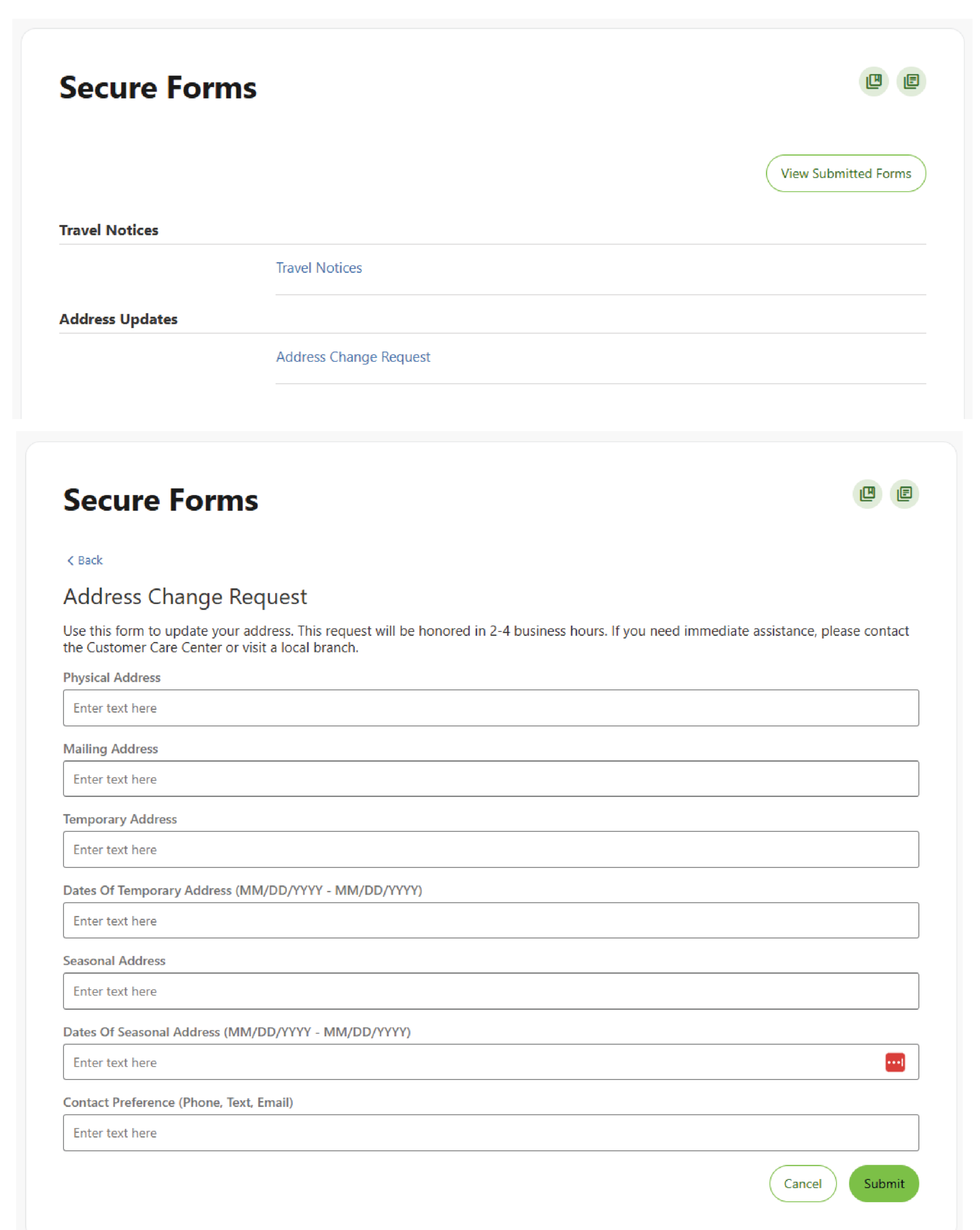 Secure Forms